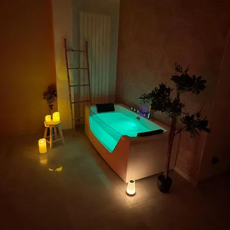 D 'anjou - Jacuzzi 2 Prs - 2 Min Plages شقة أنتيب